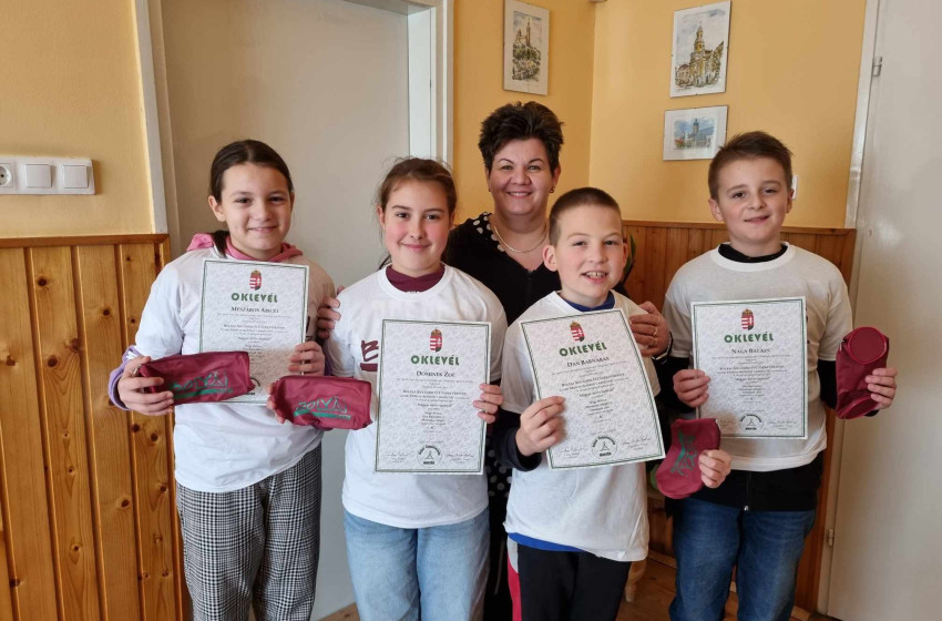 Kimagasló teljesítményt értek el a Bolyai Anyanyelvi Versenyen a kapuvári diákok