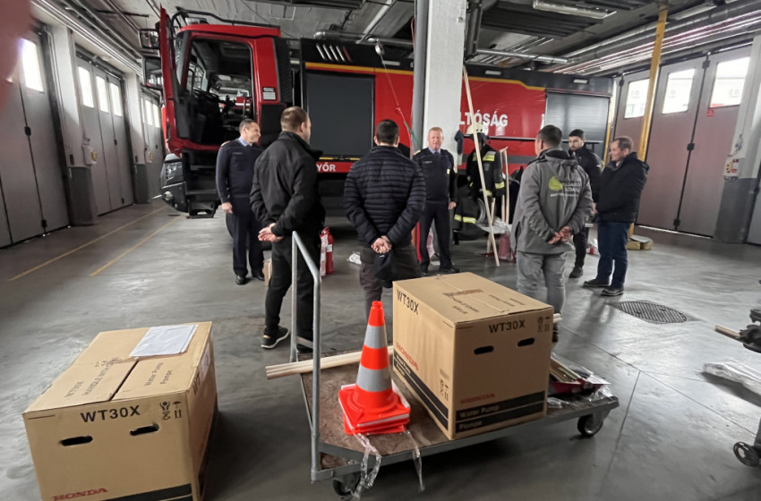 Térségünkben is átvették az önkéntes tűzoltó egyesületek a nekik megítélt támogatást