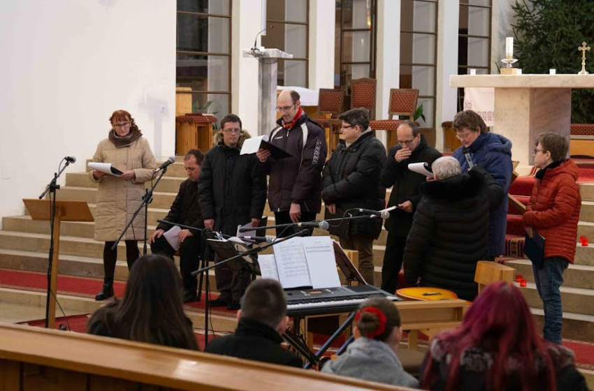 Örömvasárnap a Jézus Szíve templomban