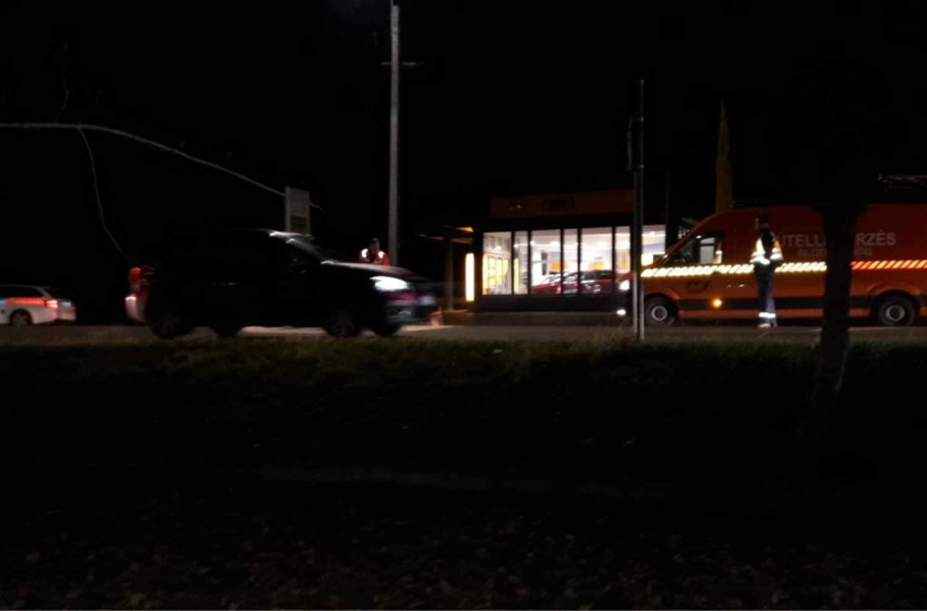 Hármas karambol Csornán