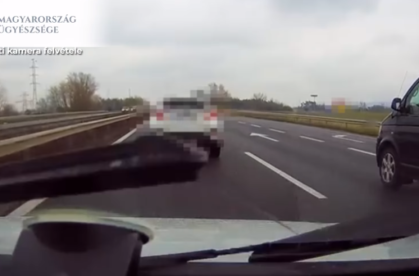 Az anyja kocsijával és airsoft fegyverrel gengszterkedett egy 18 éves fiú Győr-Moson-Sopron megyei útjain