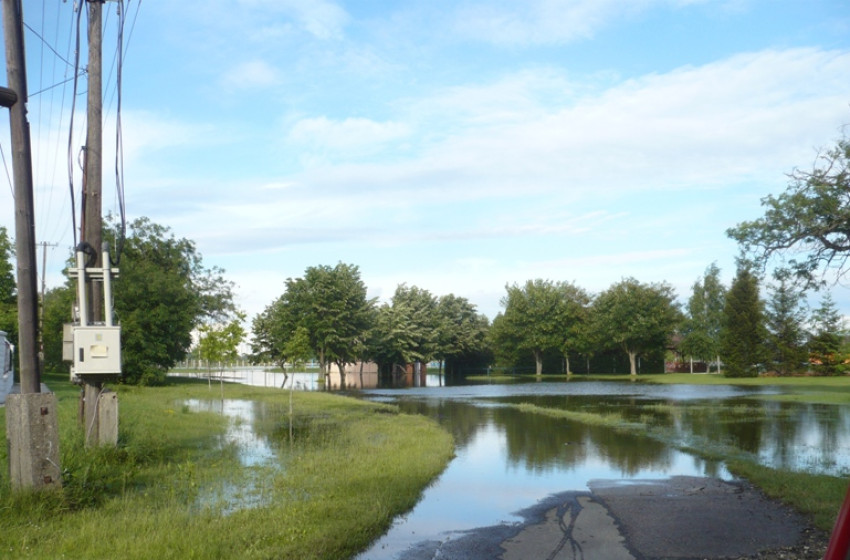 Árvízi helyzet és túlterheltség következményeinek kezelése a térségünkben