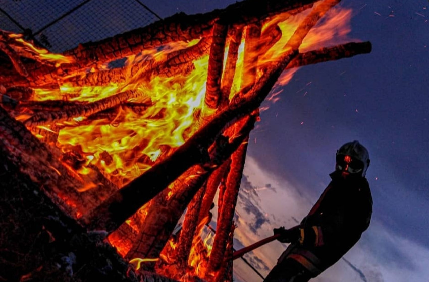 Önkéntes tűzoltók újév köszöntője Rábapordányban 