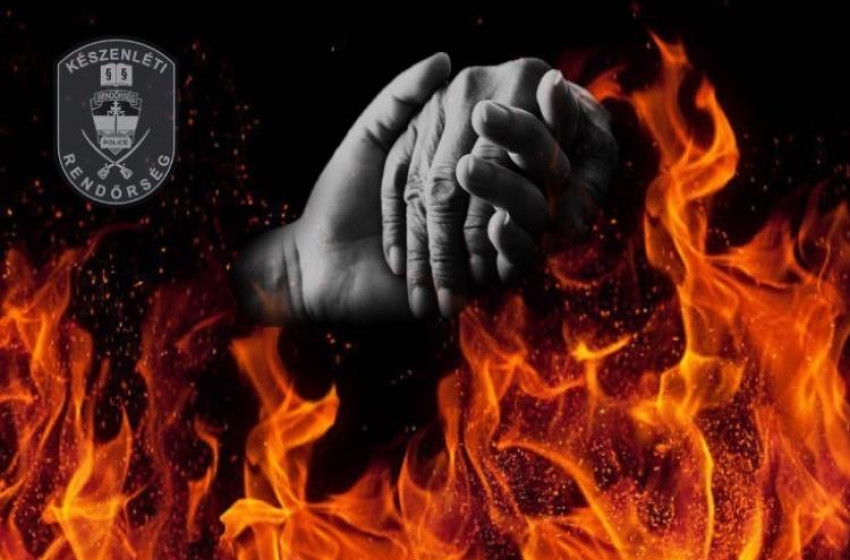 Szabadnapos rendőr mentette ki idős szomszédját egy kigyulladt házból