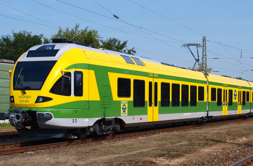 Szünetel a vonatközlekedés Kapuvár és Fertőendréd között