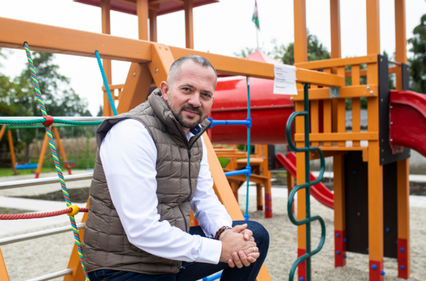 Gyopáros Alpár: kétezer óvodai játszóudvar és közterületi játszótér épült Magyarországon