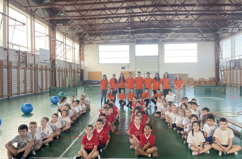 Fesztiválozó sportolók