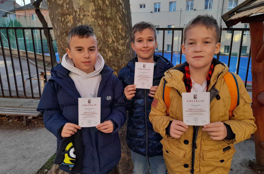 Matematikában jeleskedtek a beledi tanulok
