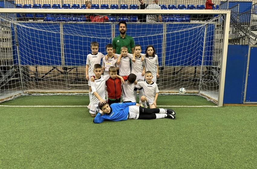 Tarolt a Csorna SE U-9 csapata 