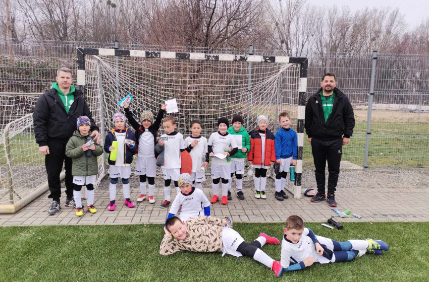 A Csorna SE U-7 tehetségei brillíroztak a Bozsik Fesztiválon