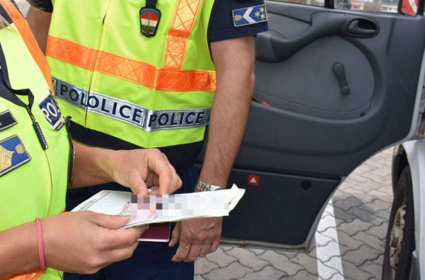 10 ittas sofőrt szűrtek ki  a hétvégén a Vármegyei Rendőr-főkapitányság munkatársai 