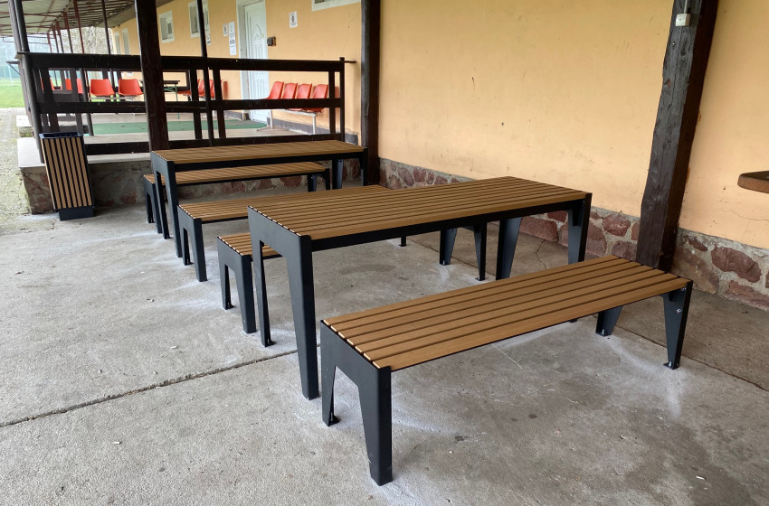 Fejlesztések a veszkényi sportpályán