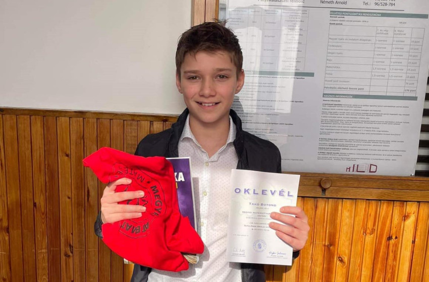 Reál tárgyban jeleskedett a rábatamási nebuló