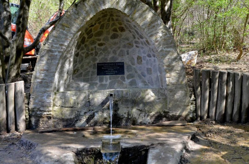 Újra beindult a soproniak kedvenc forrása