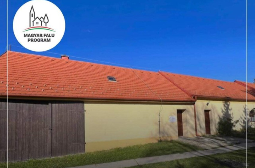 Felújítják a közösségi házat Vitnyéden a Magyar Faluprogram segítségével