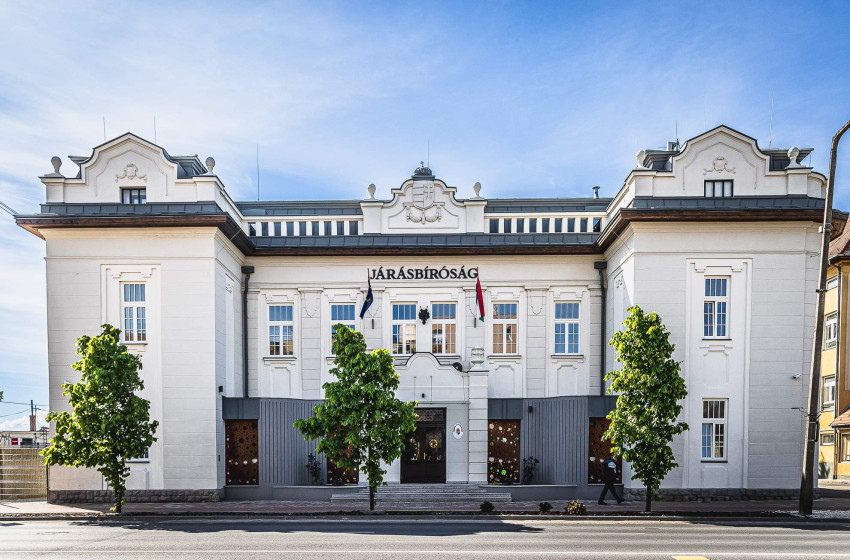 Hivatalosan is átadásra került a csornai Járásbíróság 