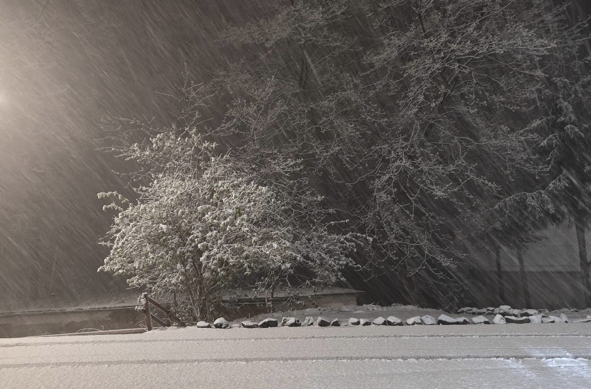 Megérkezett az áprilisi hó Magyarországra 