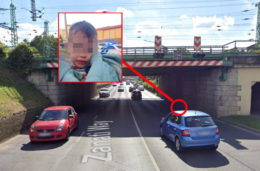 Megszökött otthonról egy 2 éves gyermek, a kismotorjával a város legforgalmasabb részén, többszáz métert ment