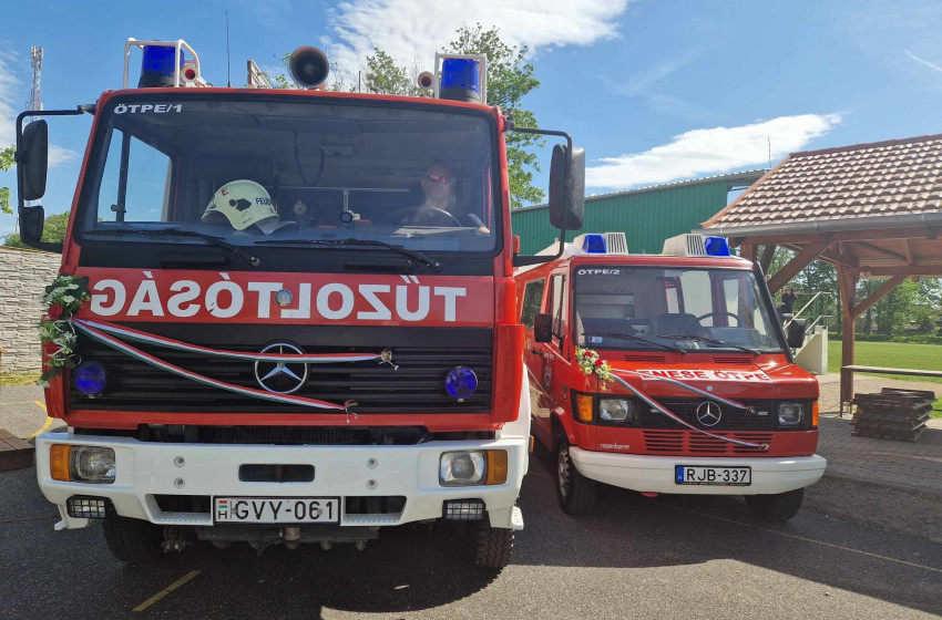 Új járművet adták át Enesén 