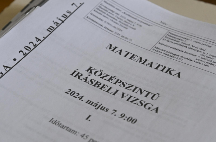 Halmazok, számtani sorozat– ezek vannak a matekérettségi első feladatrészében