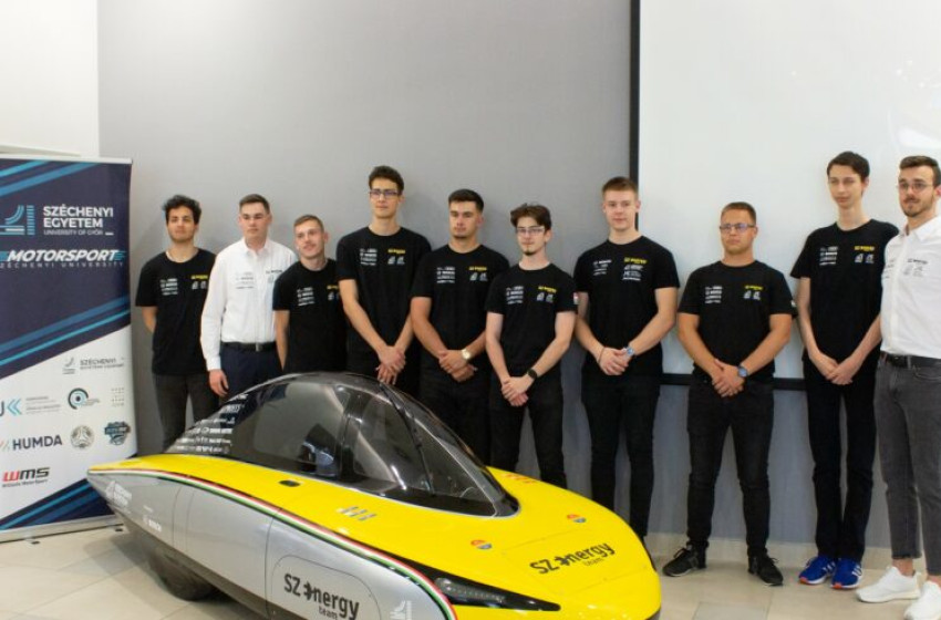 Világrekordra készülnek a győri egyetemisták