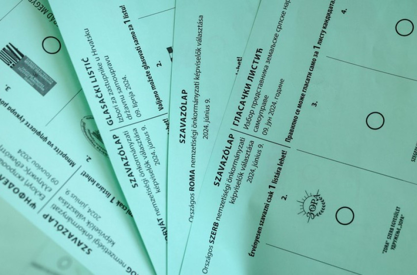 Egy, két, három, négy vagy öt szavazólapot kapnak a választópolgárok június 9-én