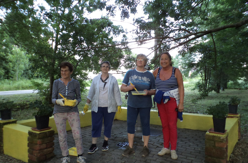 Megszépült a közkút Öntésen