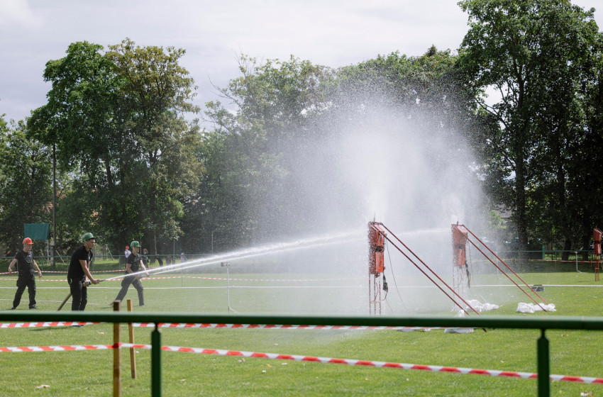 A tűzoltóink versenyeztek Enesén