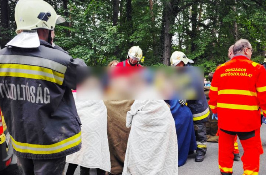 Osztálykirándulásra tartottak, amikor Kőszegnél felborult a fertőrákosi diákokat szállító busz.