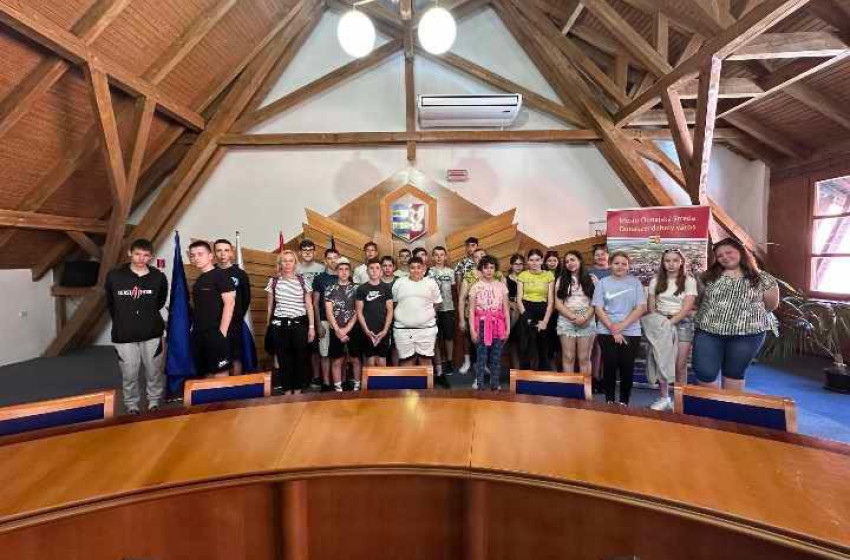 Felvidéken kirándultak a szanyi diákok