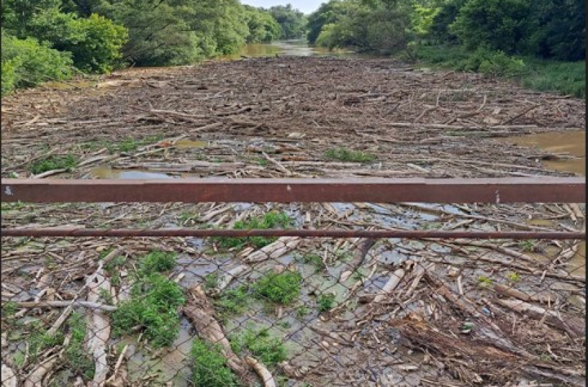 Felgyűlt a hordalék Mérgesnél