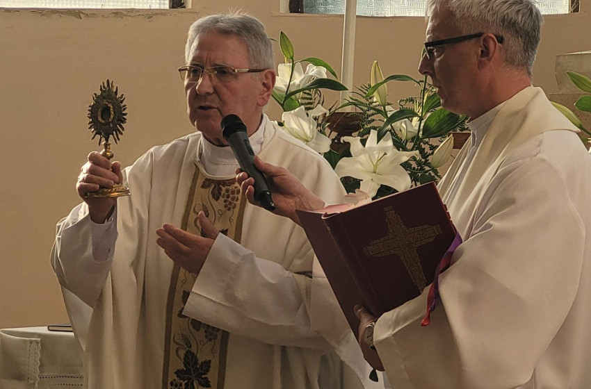 Szent Antal tisztelet a csornai Jézus Szíve templomban