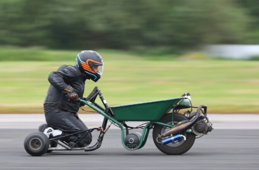 Új világrekord született, ez a leggyorsabb talicska