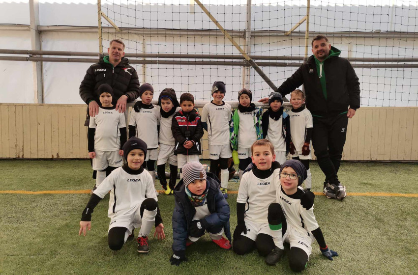 Sikeres évet zárt a Csornai SE U7-es korosztálya