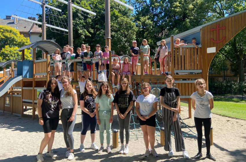 Jutalom kirándulás a beledi diákoknak 