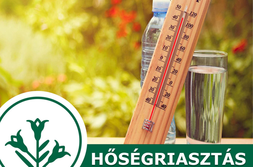 Harmadfokú hőségriadó Csornán: frissítő pontok és ivóvízvételi lehetőségek