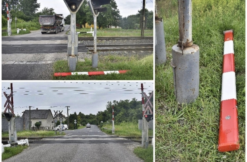 A vasúti közlekedés biztonságát veszélyeztette, keressük