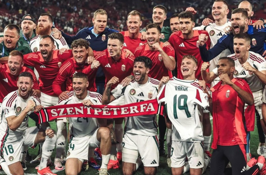 Varga Barnabást meglátogatta a válogatott a stuttgarti kórházban