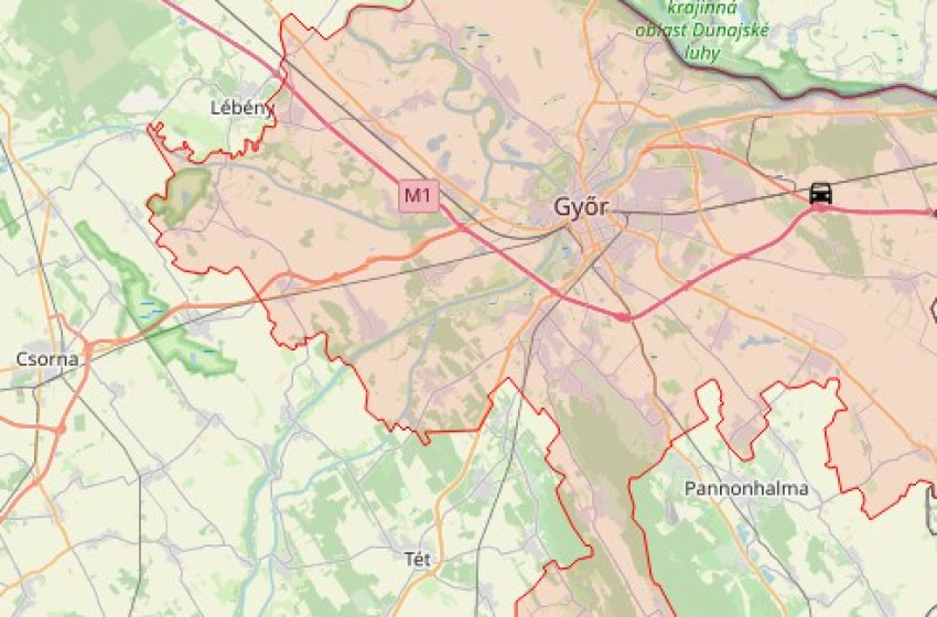 Szalagkorlátnak csapódott egy autó az M1-es autópályán