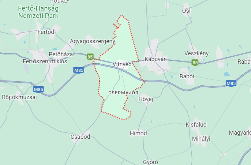 Utoléréses baleset történt Vitnyédnél