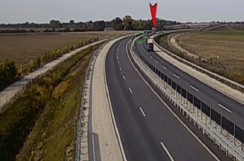 Kilométereken át haladt szembe a forgalommal az M85-ösön - videóval 
