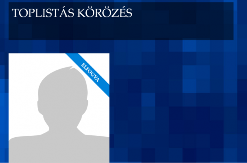 Elfogtak egy férfit Mosonmagyaróváron, akit tizenhárom hatóság körözött 