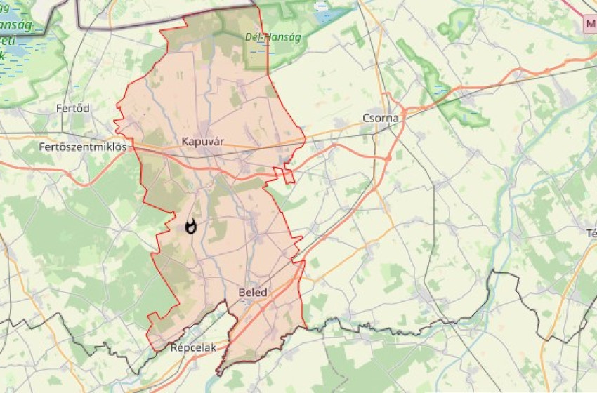 Száraz fű gyulladt ki Himod külterületén