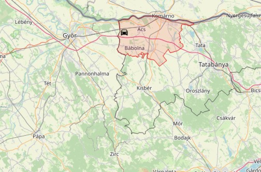 Baleset miatt lezárták az M1-es autópályát Győr felé, Ácsnál