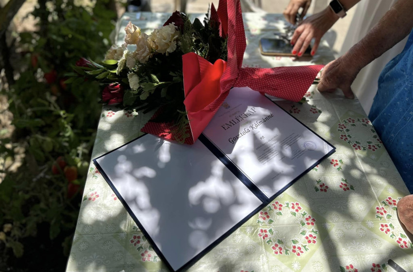 Köszöntötték Himod 92 éves lakósát