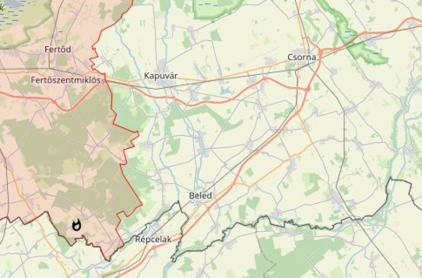 Száraz fű ég Ivánnál