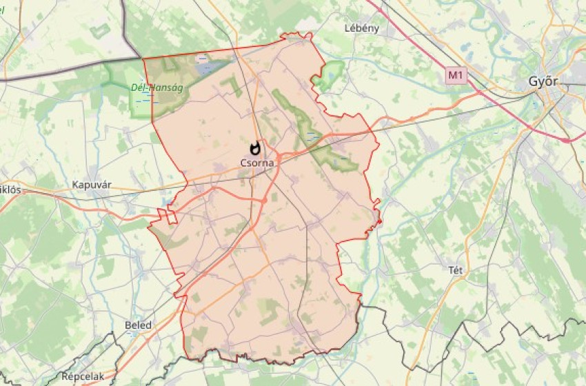 Tűz volt egy csornai lakóház garázsában