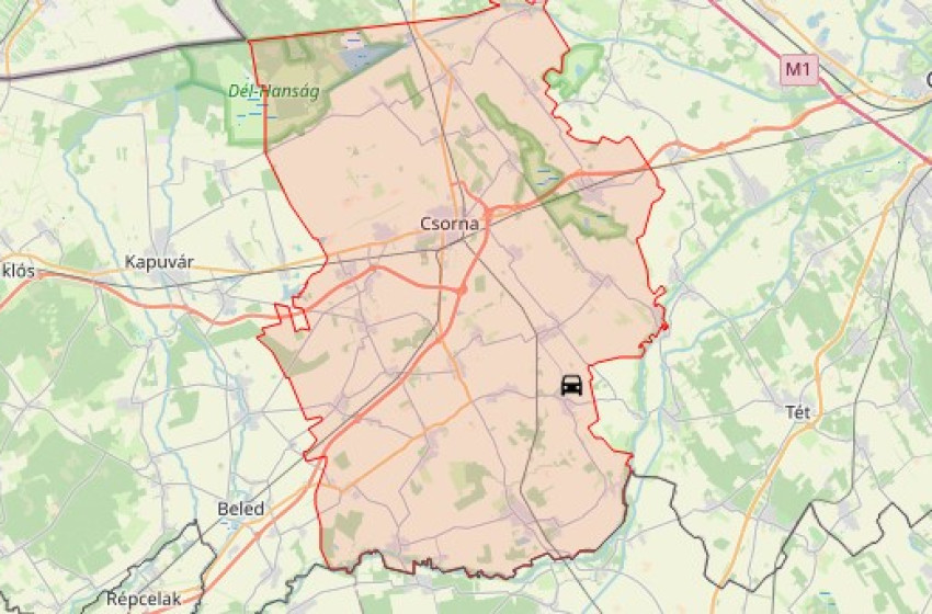 Oldalára borult egy kombájn Egyeden