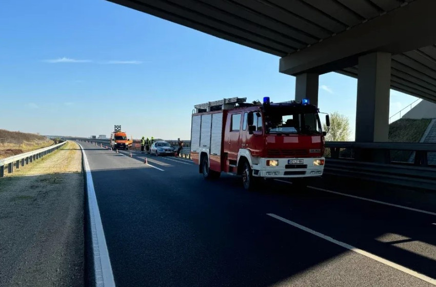 Egy külföldi autós megpróbált elgázolni egy magyar sofőrt Csornánál, miután az kiszállt a kocsijából 