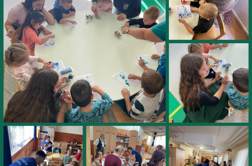 Népmese Napja alkalmából közös program óvodásokkal a Hunyadi diákjaival